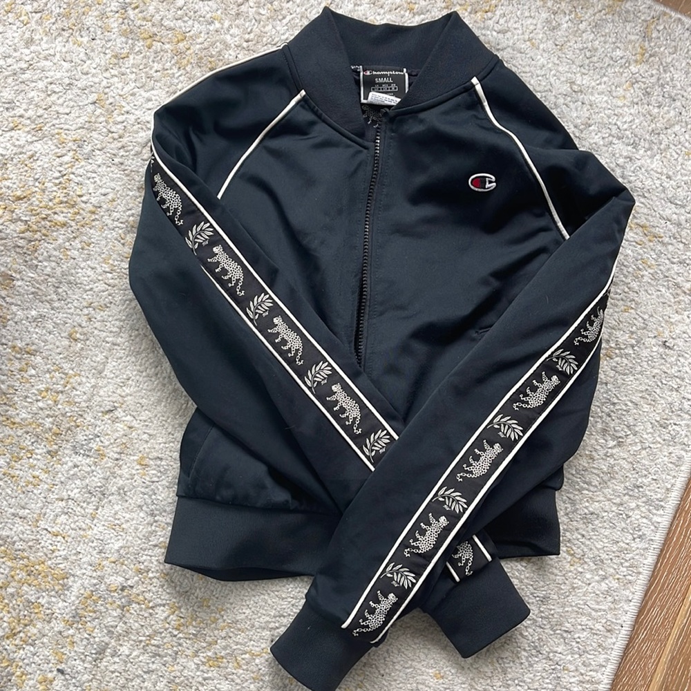 Champion bomber athletic jacket